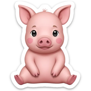 Alphet Pig sticker