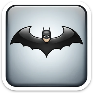batman symbol sticker