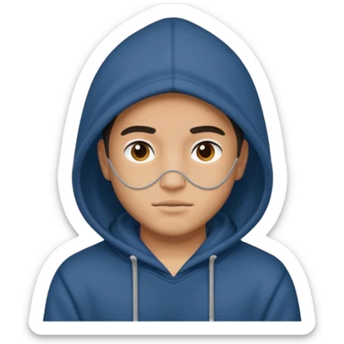 Marlon Gomez in a hoodie sticker