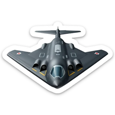 b-2 bomber sticker