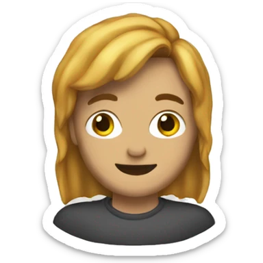 Demander quelque chose sticker