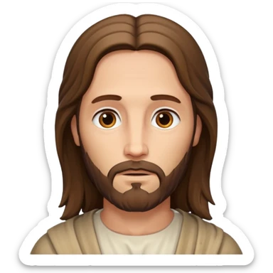 Naked Jesus Christ sfw sticker