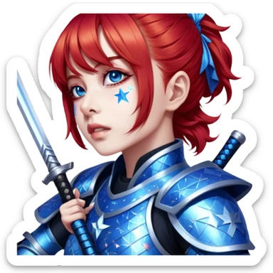 Celestial Samurai sticker