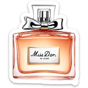 Miss Dior pefume  sticker