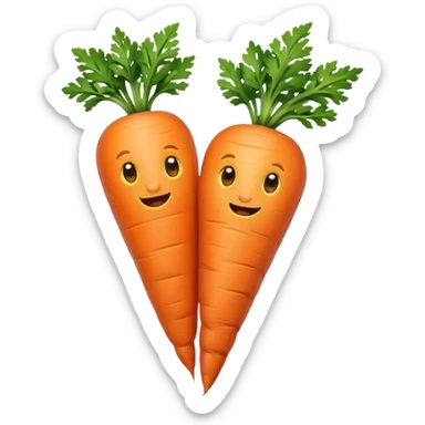 carrot sticker
