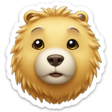 Un ours qui vole du miel sticker