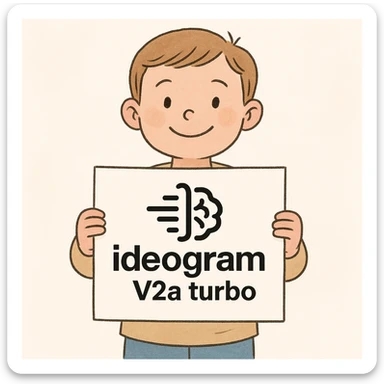 make drawing of a child holding a poster of this image sticker