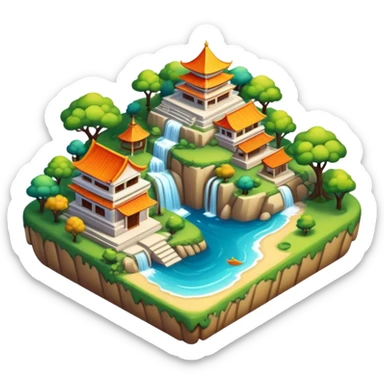 aesthetic-scenic-Decoration sticker