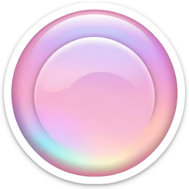Iridescent pastel pink formal elegant sophisticated cultured neat pretty beautiful nifty app icon sticker