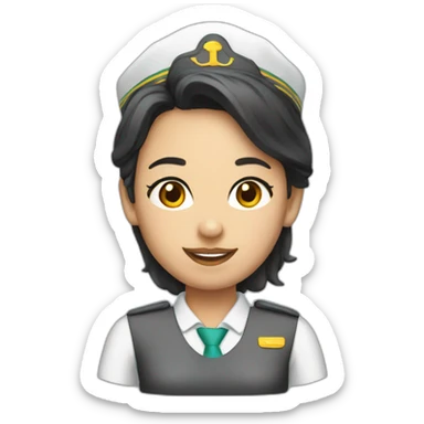 Cabin crew sticker