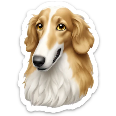 Russian borzoi  sticker