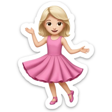 My granddaughter dances  sticker