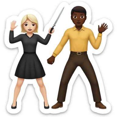 White person whipping a black slave sticker