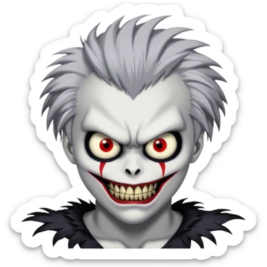 Ryuk from Death Note sticker