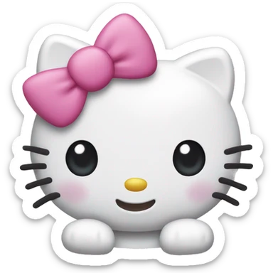 Hello kitty sticker
