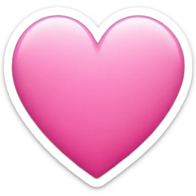 Pink hearts sticker