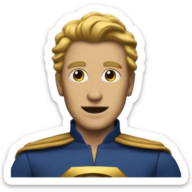 Homelander from "the boys" series sticker