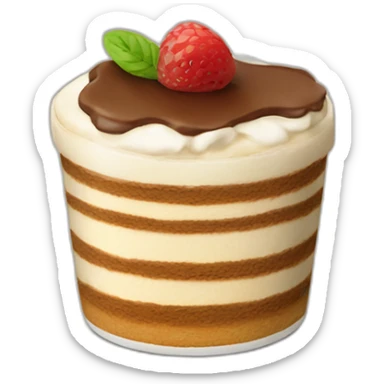 Tiramisu sticker