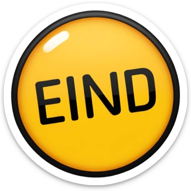 i need a THE END sticker sticker