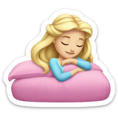 Aurora sleeping beauty sticker