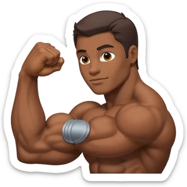 Bíceps Flexionado direito sticker