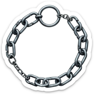 BROKEN chain sticker