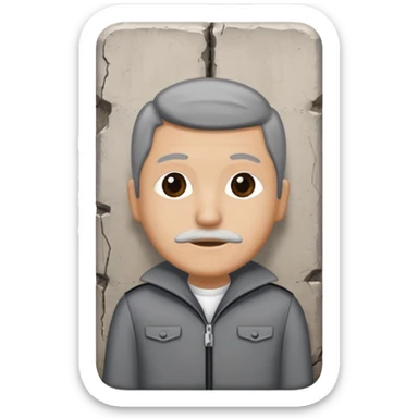 berlin wall long in frontt sticker