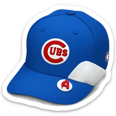 Chicago cubs baseball cap with just a “C” sticker