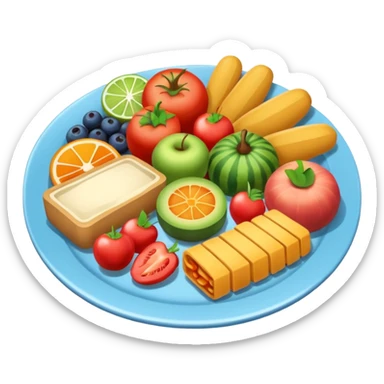 Foodfood sticker