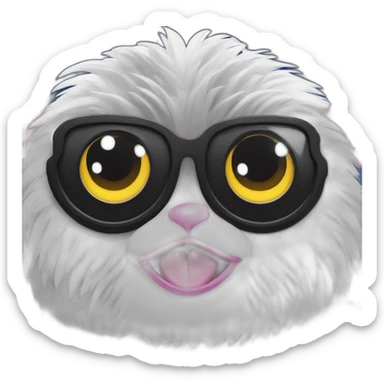 Oreo furby sticker