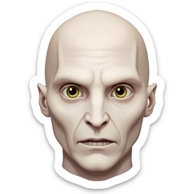 Lord Voldemort in harry potter sticker