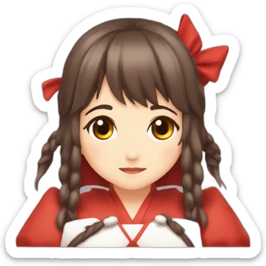 Reimu Hakurei sticker
