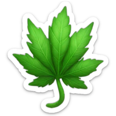 Ivysaur cannabis sticker