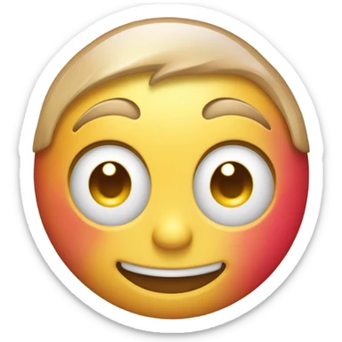 I want a emoji in apple design for hir sticker