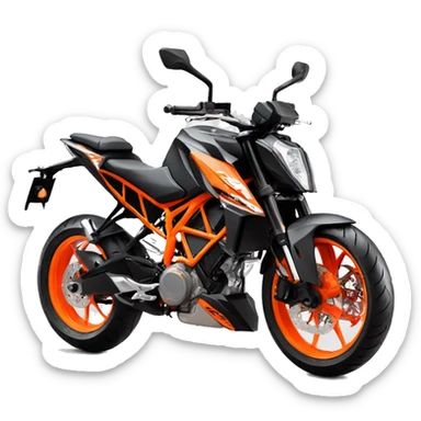 ktm duke 125 sticker