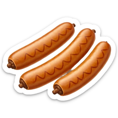 breakfast sausage sticker