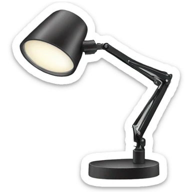 magnifying Desk lamp sticker