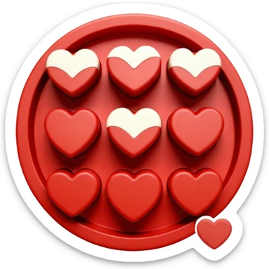 Silicone cake mold sticker