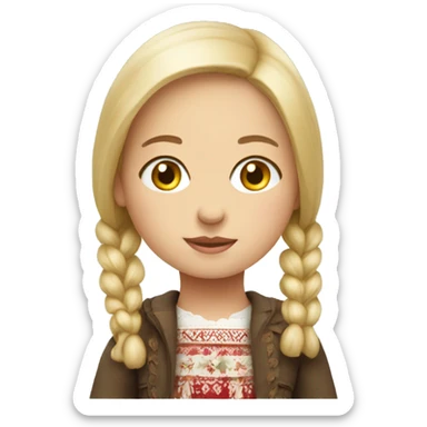 doll from Poland sticker