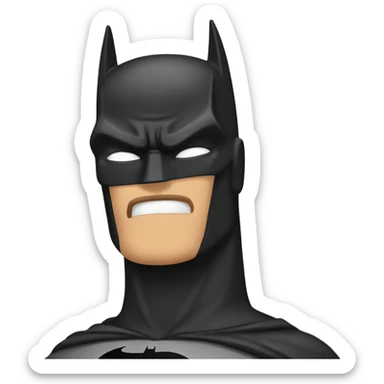 Batman facepalm sticker