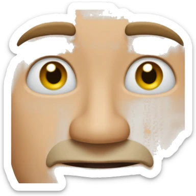 Man, blaue Augen, Bart  sticker