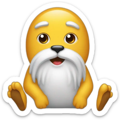 Pieds à l’envers sticker