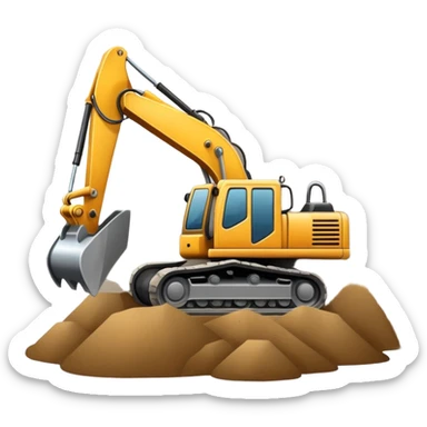Construction site sticker