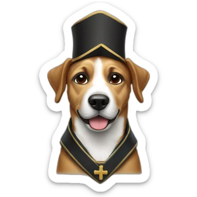perro pastor alemán sticker