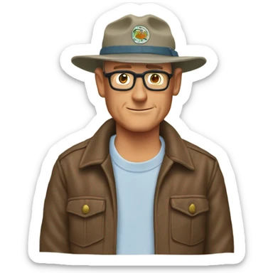 dale gribble from king of the hill sticker