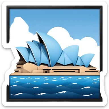 salesforce sydney opera house sticker