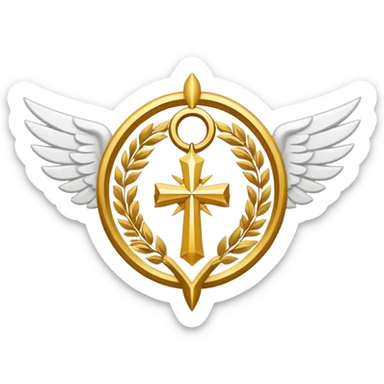 dominus' emblem holy  sticker