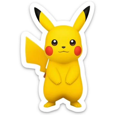 Pikachu sticker