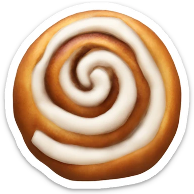 Cinnamon roll sticker