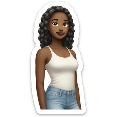 Clean girl vibes  sticker